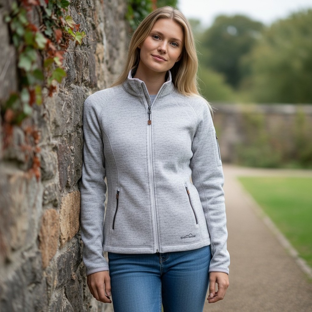 Eddie‎ Bauer fleece jacket lavender